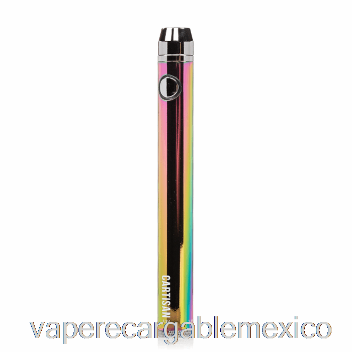 Vape Recargable Carisan Ego Spinner Twist 900 510 Batería Arcoiris